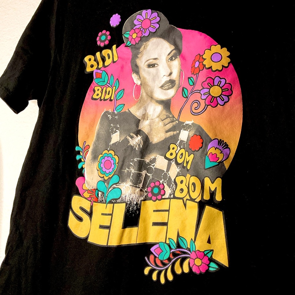 Selena Quintanilla Logo Retro Look Bidi Bidi Bom Bom Size 7/9 Medium